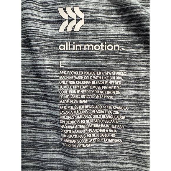 All in Motion Performance T-Shirt – Heather Gray – Size Large - Picture 6 of 6